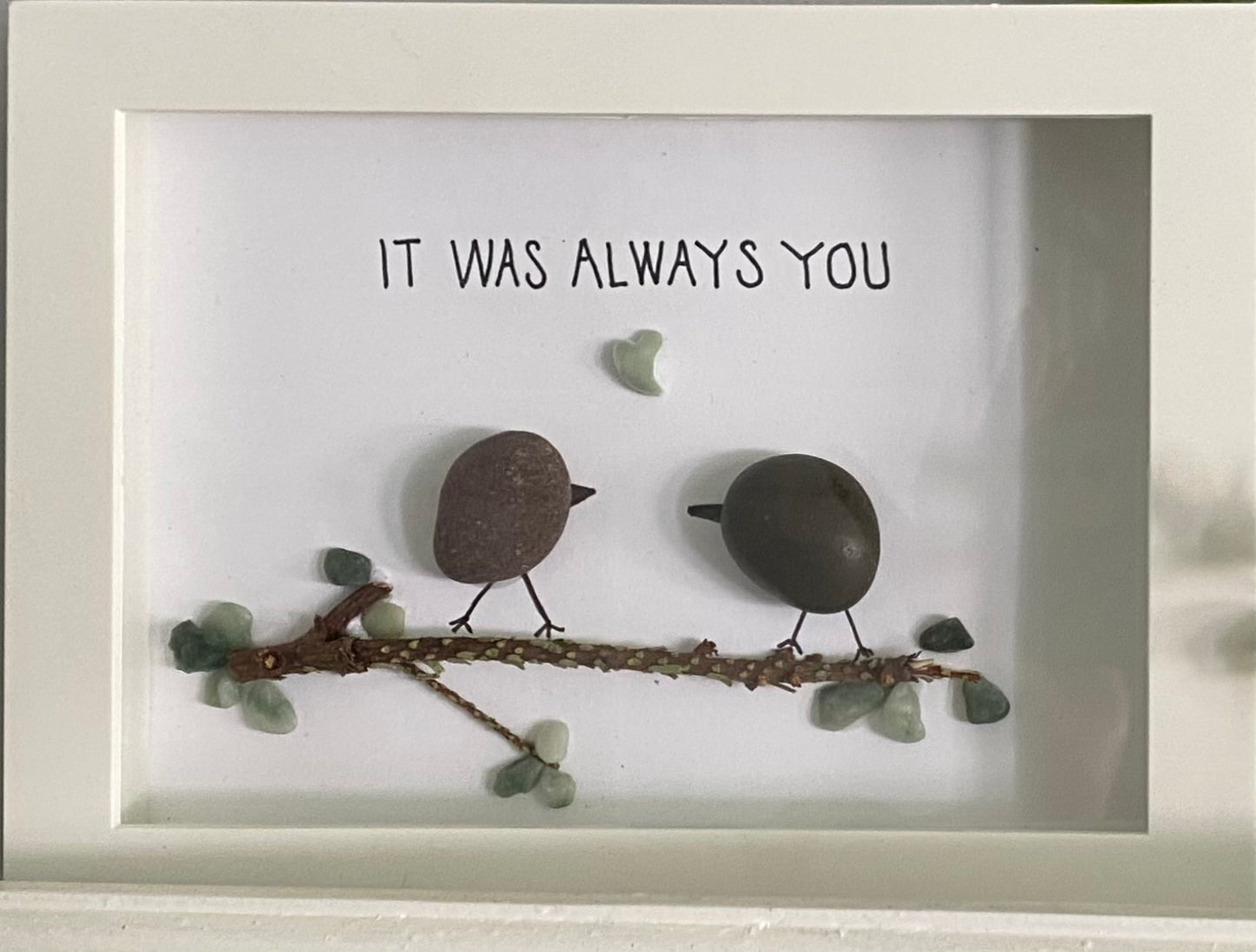 It Was Always You Shadow Box Art