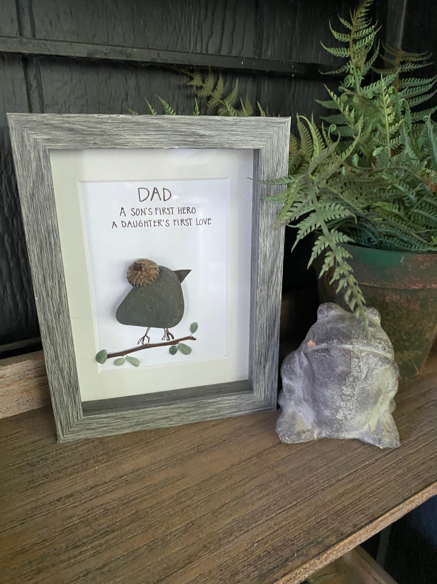 DAD Shadow Box Art