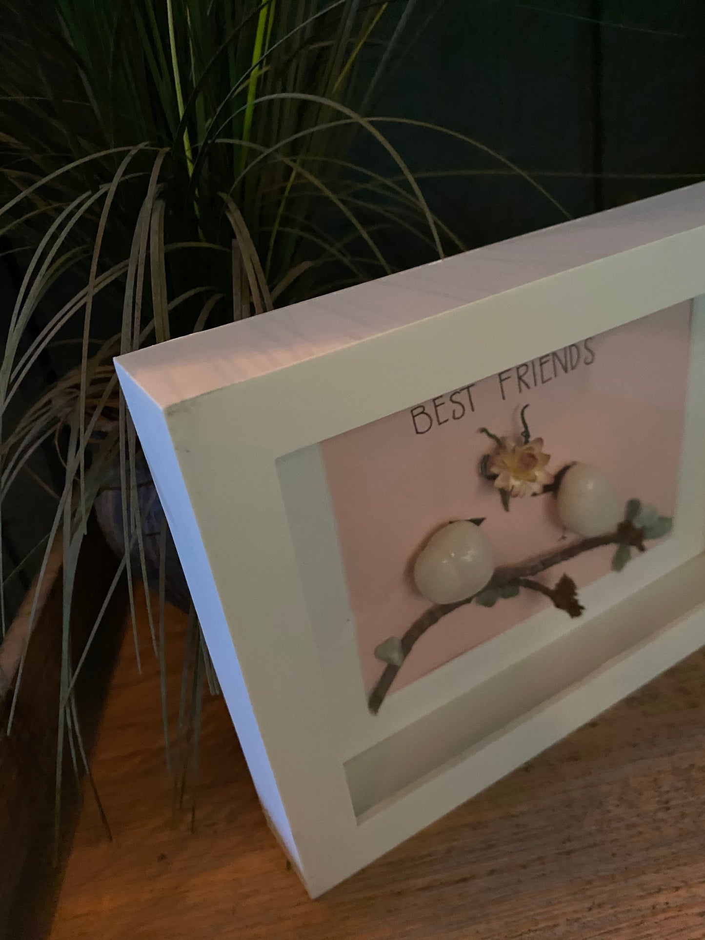 Best Friends Shadow Box Art