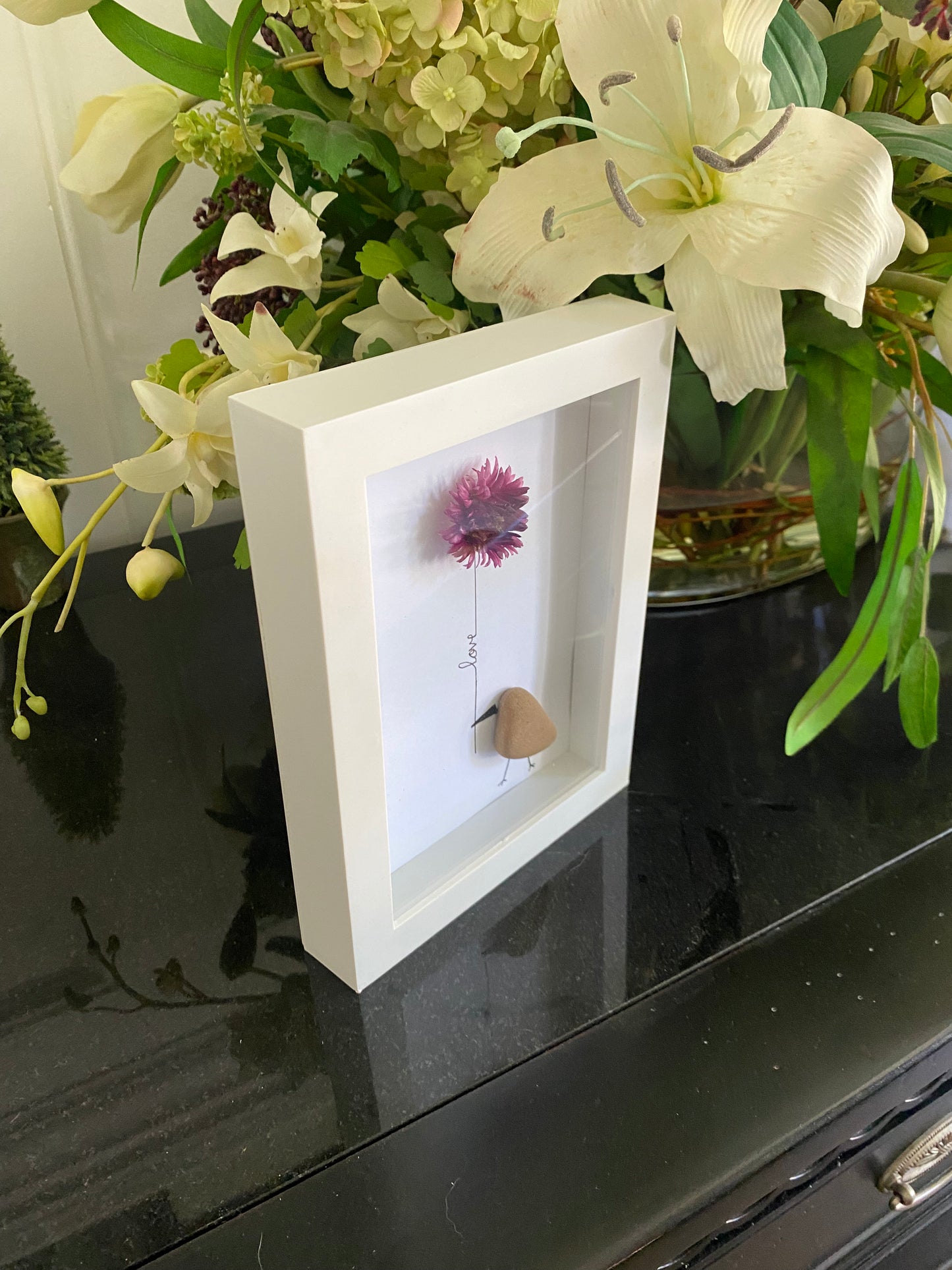 Wren “Love” Shadow Box Art