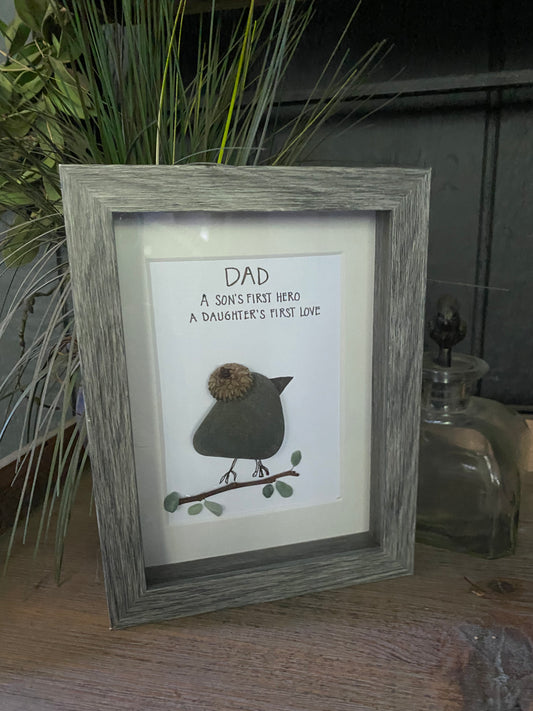 DAD Shadow Box Art
