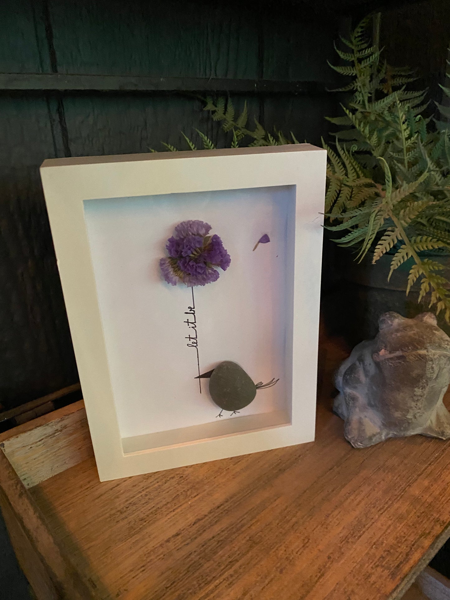 Let It Be Shadow Box Art