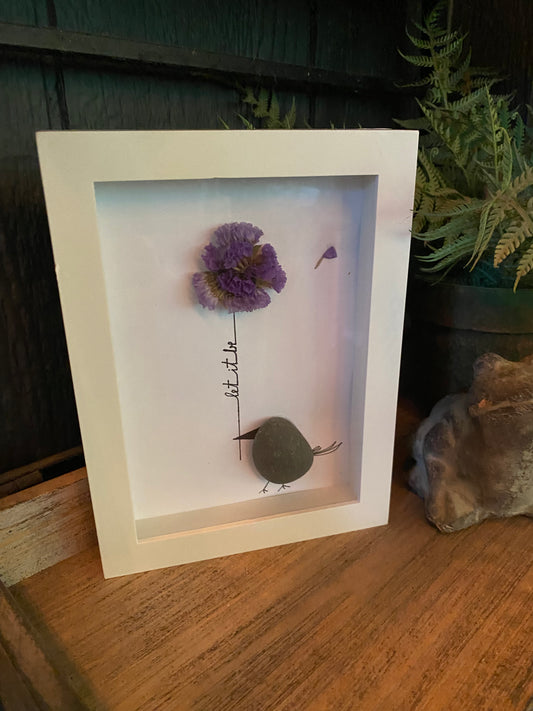 Let It Be Shadow Box Art