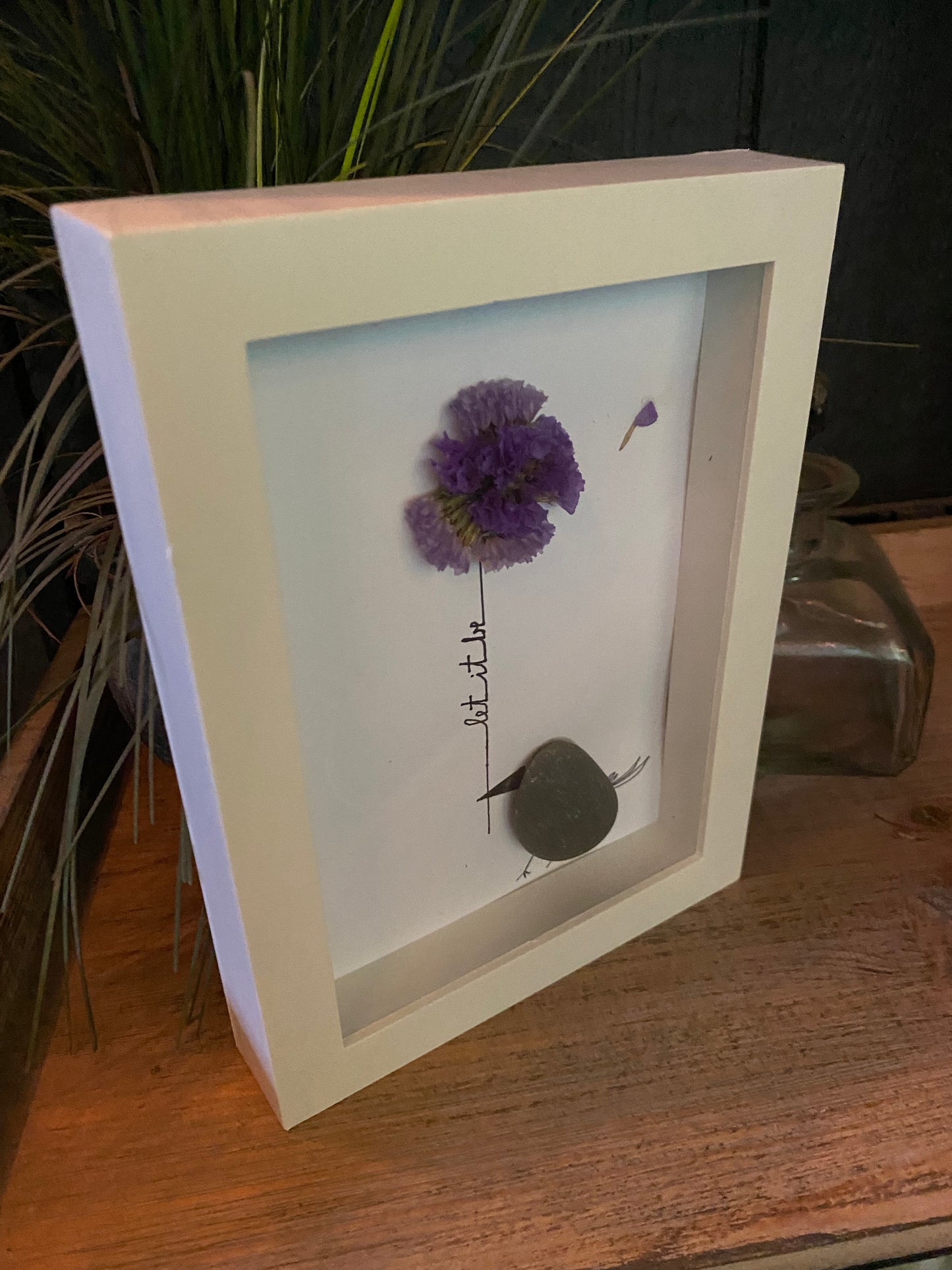 Let It Be Shadow Box Art