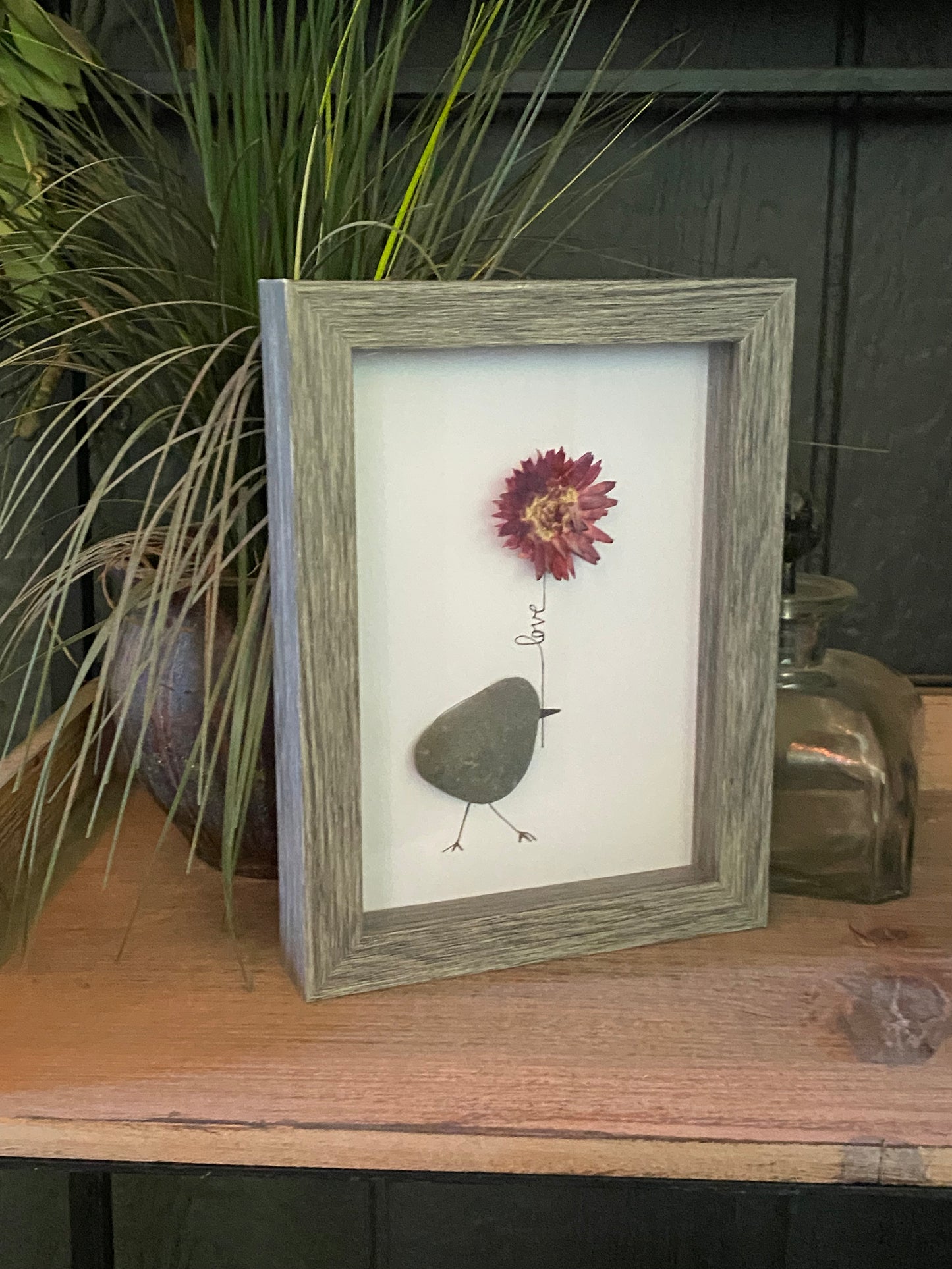 “Love” Shadow Box Art