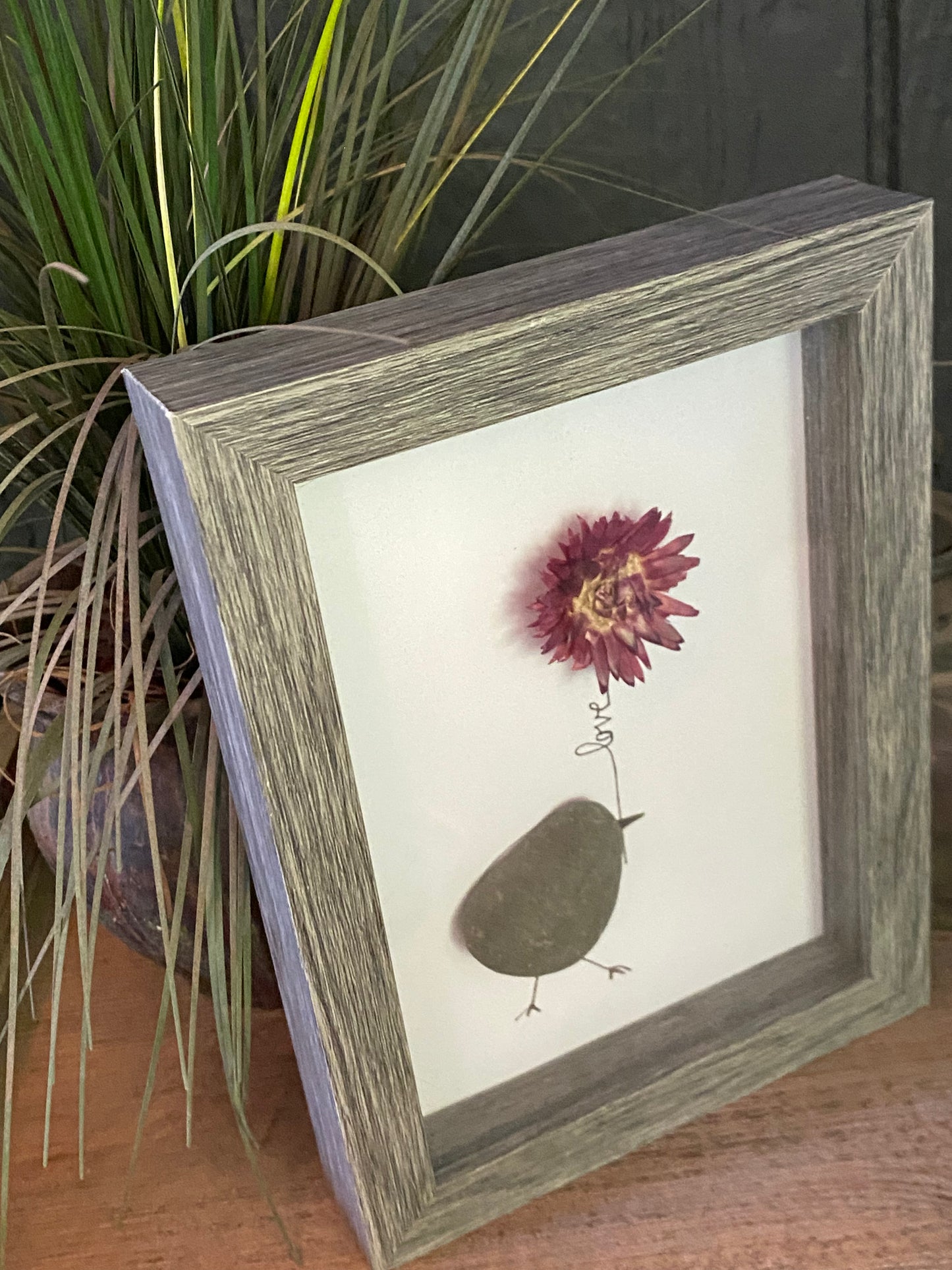 “Love” Shadow Box Art