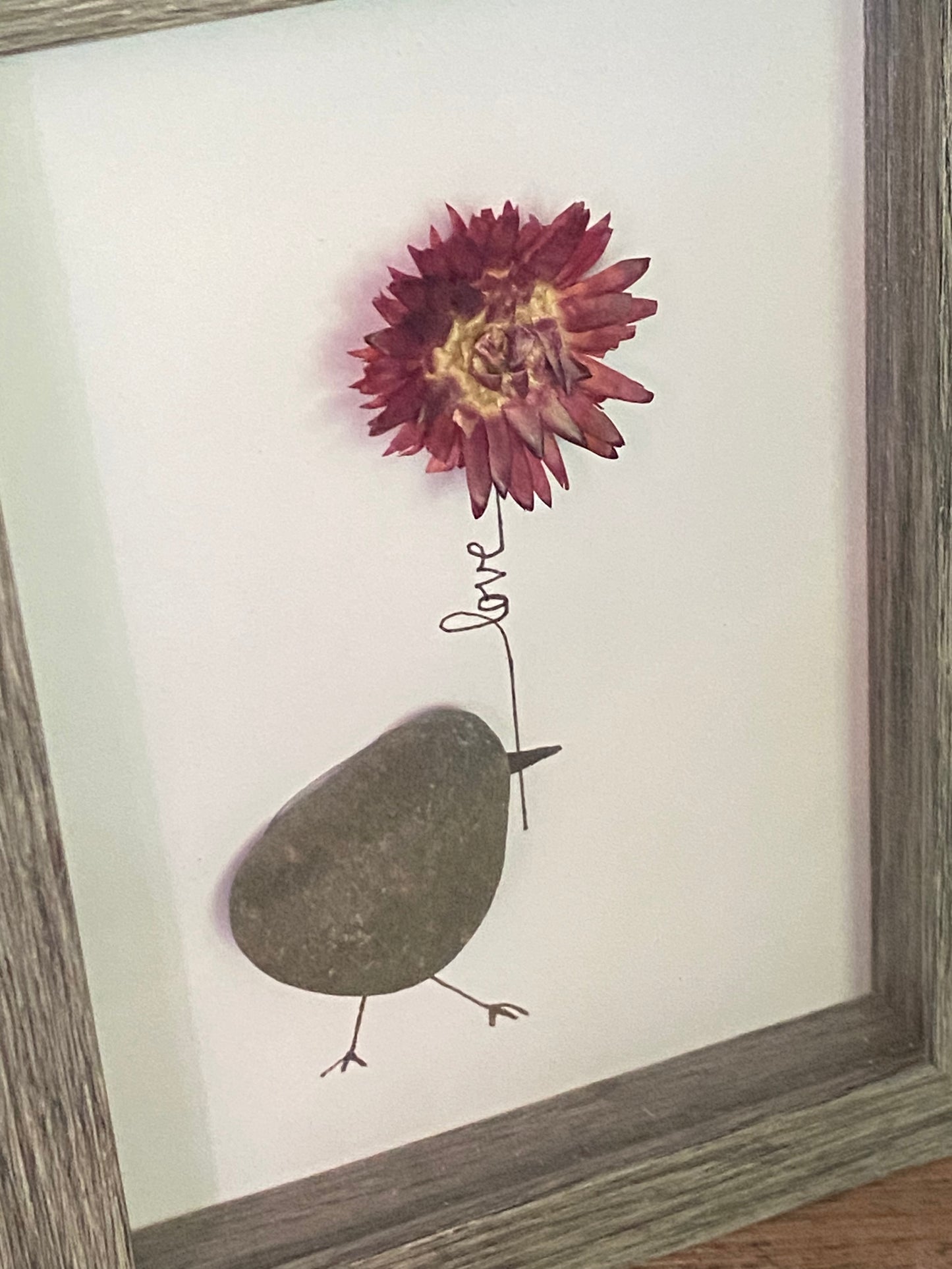 “Love” Shadow Box Art