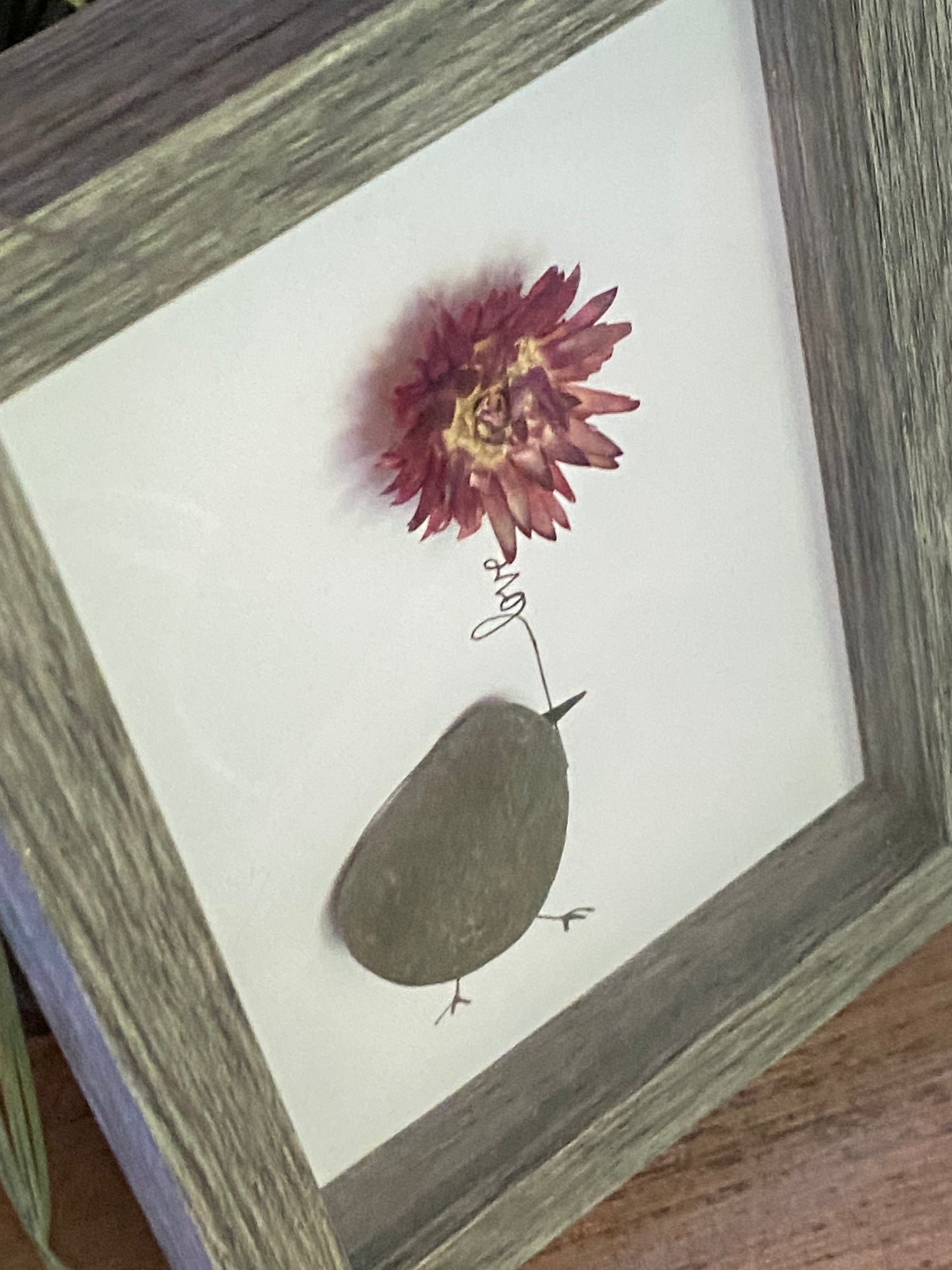 “Love” Shadow Box Art