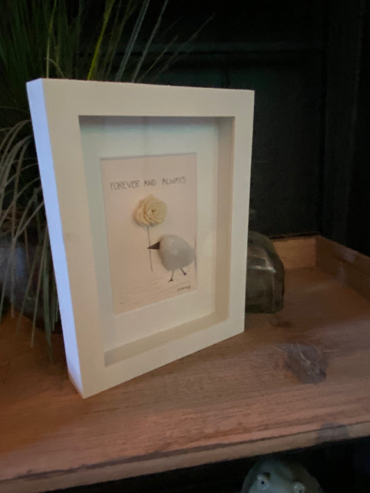 Forever and Always Shadow Box Art